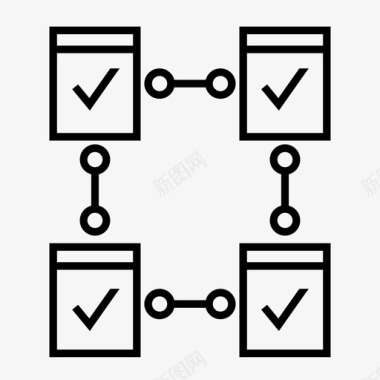 景点ico区块链网络ok图标图标