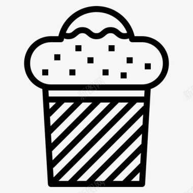 冰淇淋冷饮食物图标图标