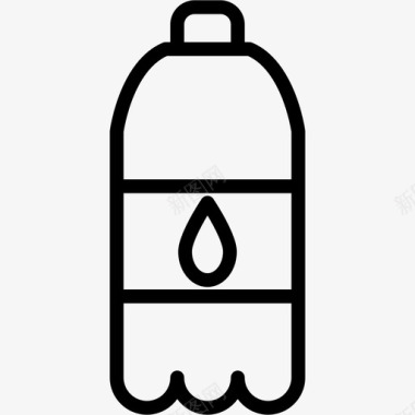 一瓶水水喝图标图标