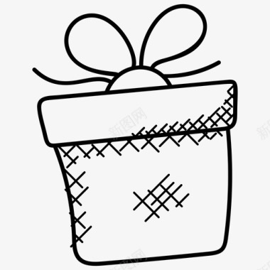 礼品盒促销优惠特别礼品图标图标