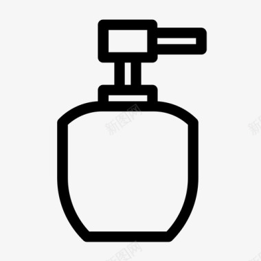 肥皂分配器洗手液卫生用品图标图标