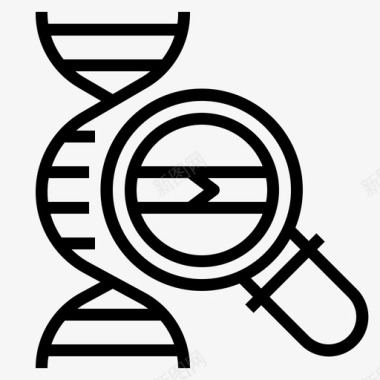 dna结构碱基基因图标图标