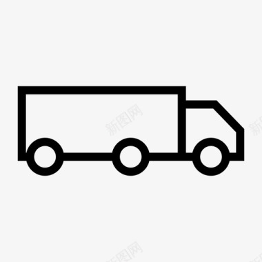 广告设计模板卡车自卸卡车消防车图标图标