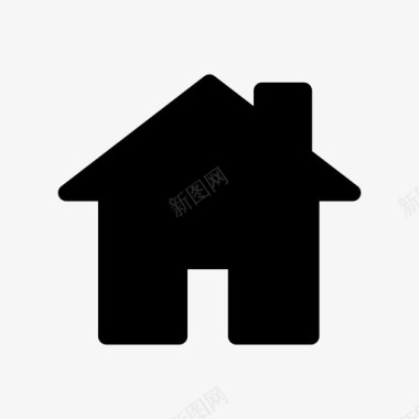 低能耗房子家房子图标图标