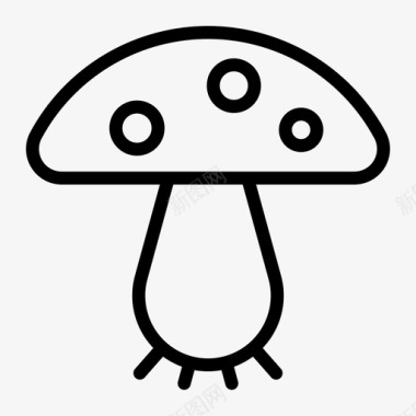 采购产品蘑菇食物真菌图标图标