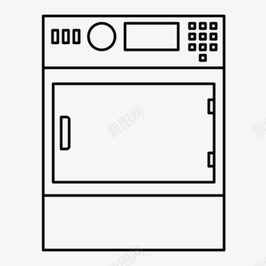 干衣机烘干柜烘干机图标图标