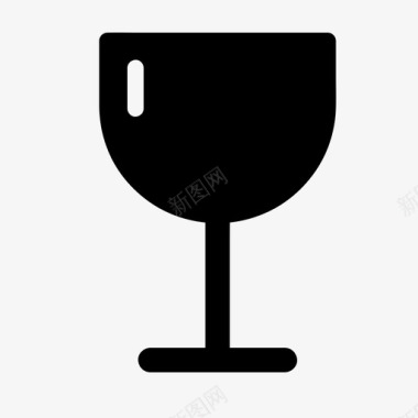中国酒喝酒干杯杯子图标图标