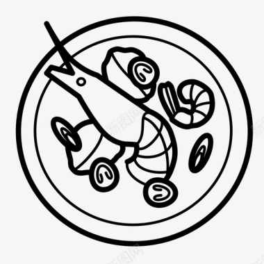 tomYumkung海鲜汤图标图标