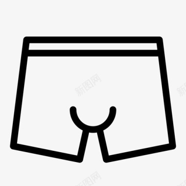 配件采购产品内裤拳击内裤拳击短裤图标图标