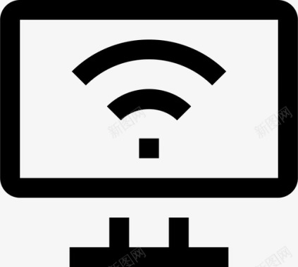 互联网wifi互联网计算机网络图标图标