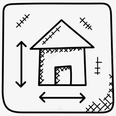 房地产广蓝图建筑工程施工计划图标图标