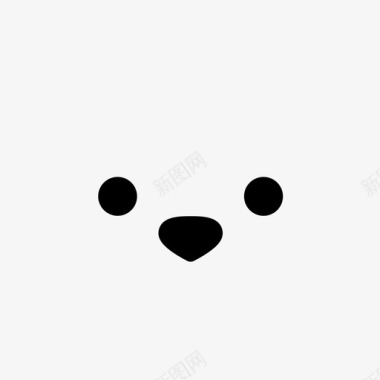 熊书呆子熊表情图标图标