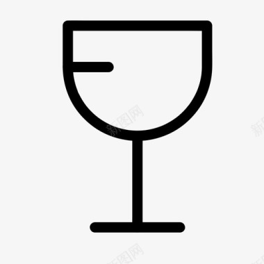 中国酒喝酒干杯杯子图标图标