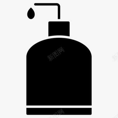 洗发水清洁剂卫生用品图标图标