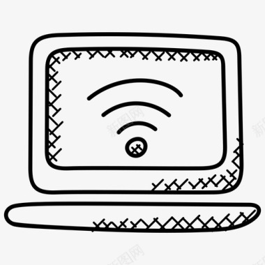 互联网wifiwifi连接接入点wifi热点图标图标