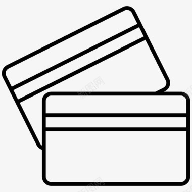 信用卡银行卡设备图标图标