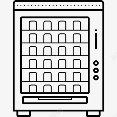 售货鞋架自动售货电器机器图标图标