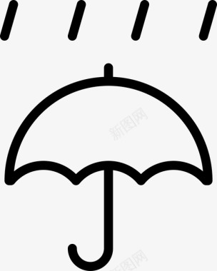 伞配件秋天图标图标