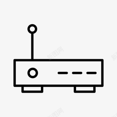 科技的屏幕显示路由器互联网网络图标图标