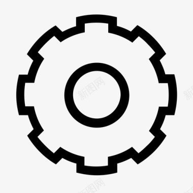 自动齿轮2015MISC机械齿轮图标图标