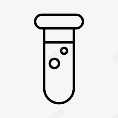 科学竞赛试管实验烧瓶图标图标