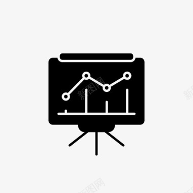 营销图表图表演示业务财务图标图标