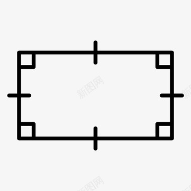 安放面积正方形面积立方体图标图标