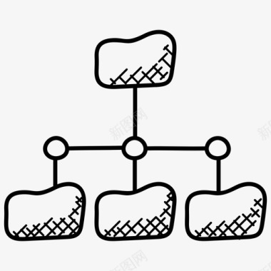 结构骨架文件夹网络结构数据网络文件夹网络图标图标