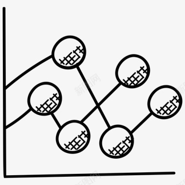 主图折线图折线图分析财务图图标图标