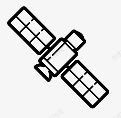 空间卫星轨道太空图标图标