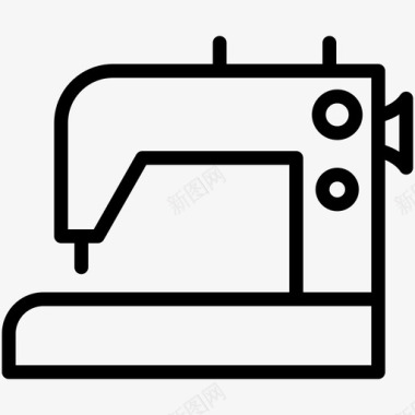 收藏201缝纫机工艺电气图标图标