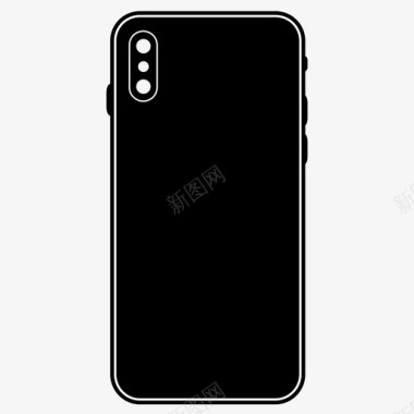 双读数iphonexback双摄像头手机iphonex图标图标