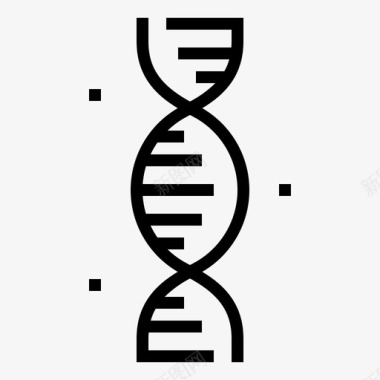 生物学脱氧核糖核酸dna图标图标