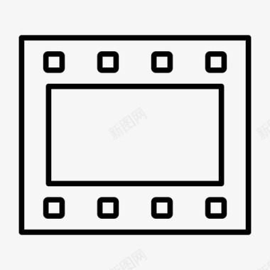 相框胶卷胶卷带相框图标图标