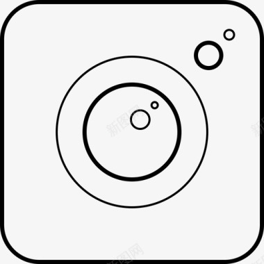 小程序照相机应用程序焦点摄影图标图标