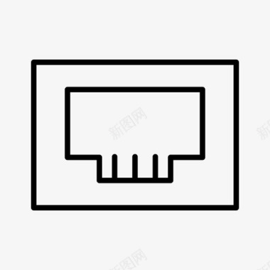 科学技术中心计算机数据库图标图标