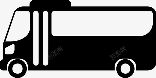 公共环境标识公共汽车乘客时刻表图标图标