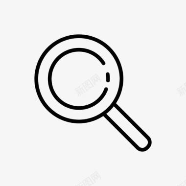 用户搜索搜索应用程序放大镜图标图标