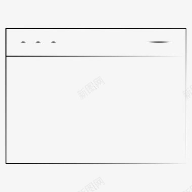 网页截图窗口浏览器手绘网页开发图标图标