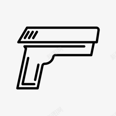 手枪游戏格洛克图标图标