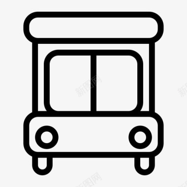 公交地铁标识公交教育学校图标图标