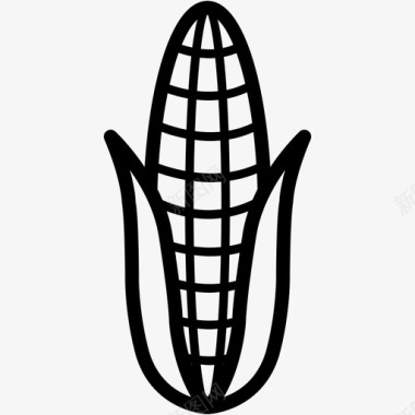 1感恩节玉米收获假日图标图标