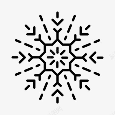 冰晶雪花素材图片图片雪花圣诞节霜冻图标图标