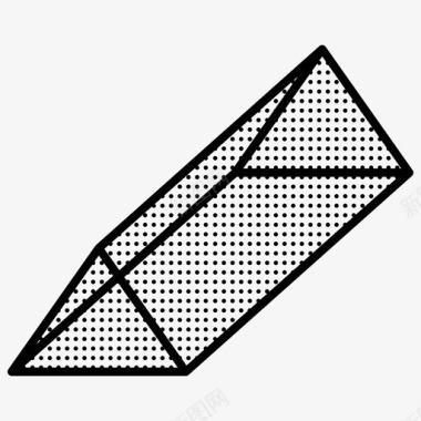 圆锥体点状物图标图标
