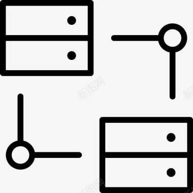 服务器服务器中心已连接图标图标