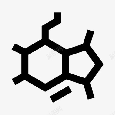 材料化学键化学绳索图标图标
