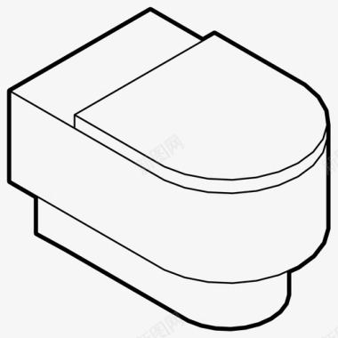 厕所装饰图标厕所浴室小便图标图标
