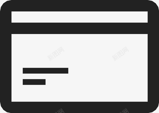 信用卡付款卡银行信用卡图标图标