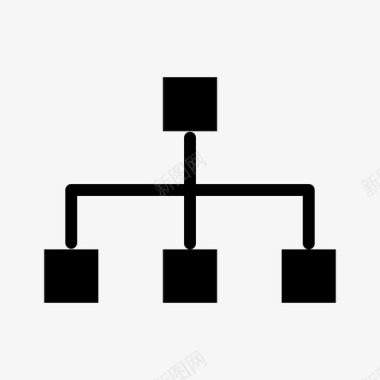 搜索引擎优化流程图商业互联网图标图标