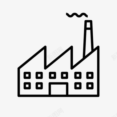 工厂建筑图片下载工业建筑工厂图标图标